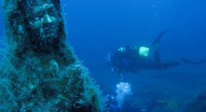 Unterwasser Skulpturen